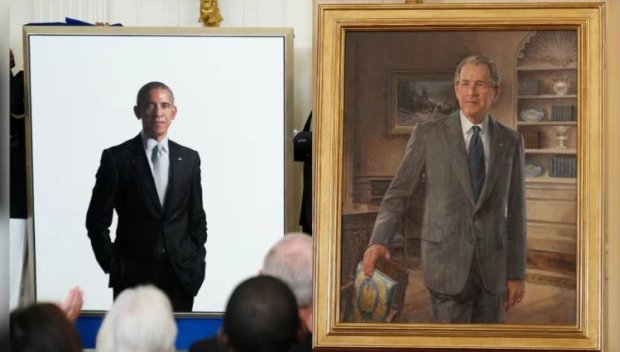 Тръмп скри портретите на Обама и Буш от погледите на посетителите на Белия дом