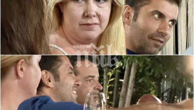 МЪЛНИЯ В ПИК! Киро и Линда гуляят в баровски ресторант на българското Сен Тропе - Петков се хили със сълзи и вдига тежки наздравици, а край него... (СНИМКИ)