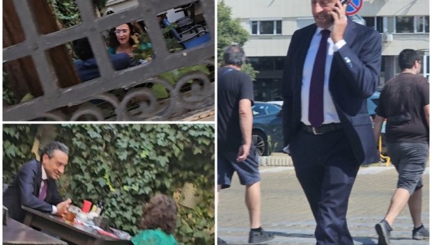 САМО В ПИК! Лорер с нежна компания на обяд (СНИМКИ)