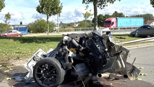 ПОРЕДНО БЕЗУМИЕ: С 218 км/ч е „летяла“ колата от катастрофата на Ботевградско шосе, шофьорът е загинал