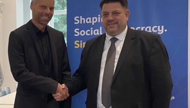 Атанас Зафиров се срещна с директора на фондация “Фридрих Еберт” в Брюксел