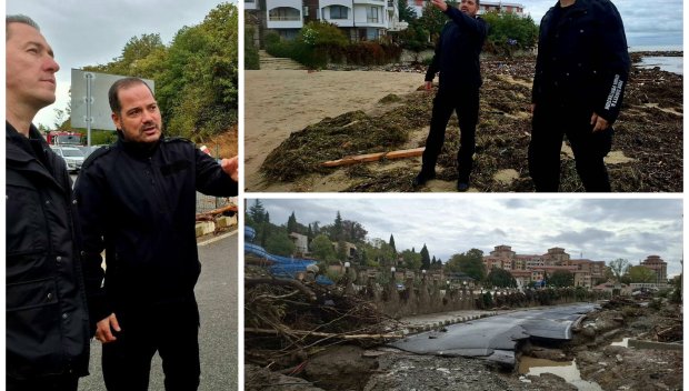 Калин Стоянов пред ПИК след потопа: ДПС-Ново начало изпраща доброволци на Елените, чака се подкрепление и от армията, а Радев да не се притеснява...