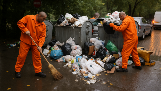 Министър Георгиев: Затворници ще помагат за почистването на боклука в София