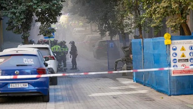 Откриха две тела под срутената сграда в центъра на Мадрид (ВИДЕО)