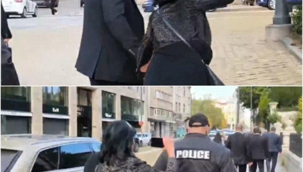 ГЪРМИ СКАНДАЛ! Гавазите на Радев минаха всякакви граници - блъскат и унижават репортер (ВИДЕО)