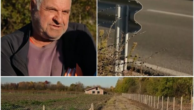 Втора година съдят земеделец, разрязал мантинела, защото останал без достъп до нивата си