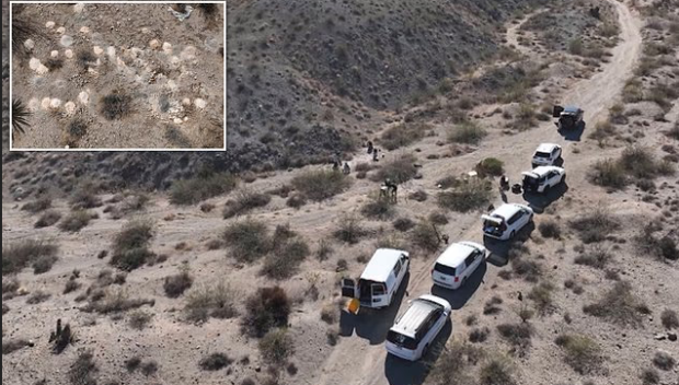 ПЛАНИНА ОТ ТРУПОВЕ: Откриха над 300 човешки останки край Лас Вегас (ВИДЕО)