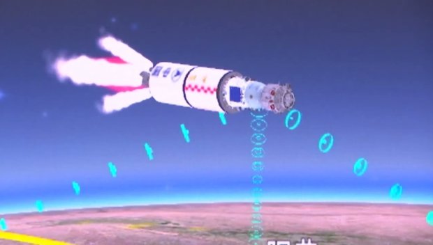 Китай изпрати най-младия си астронавт на космическата станция Небесен дворец“