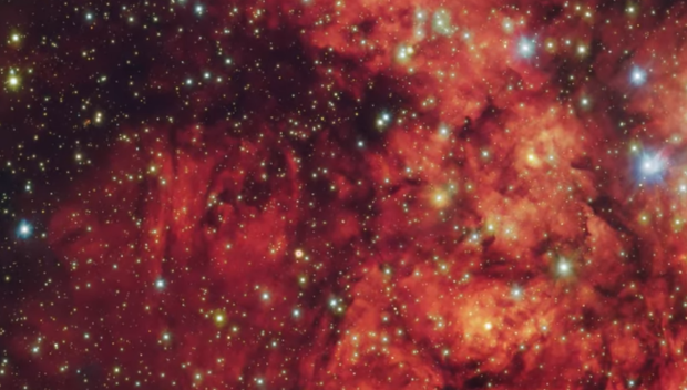 Ново изображение улавя зловещ сигнал на прилеп в Космоса (ВИДЕО)