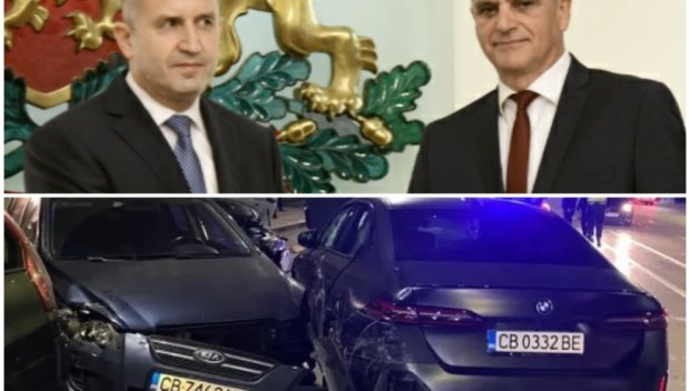 ГОРЕЩИ РАЗКРИТИЯ! Виден кадър от времето на едноличната власт на Радев е пияният шофьор, помлял шест коли на бул. Витоша