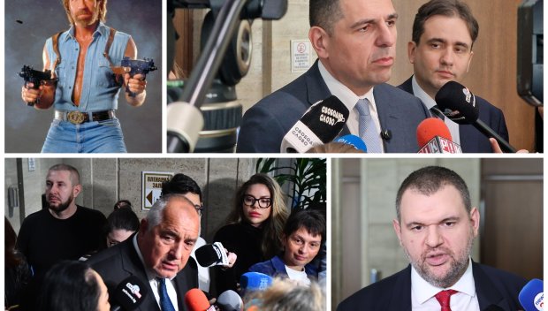 КУЛТОВО: Чък Норис с вързани очи може да намери игла в купа сено. А Ивайло Мирчев с вързани очи може да намери Борисов и Пеевски навсякъде