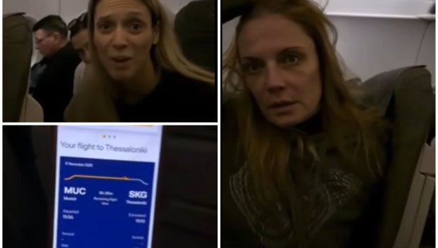 ВЪЗДУШНА ДРАМА: Силен вятър отнесе самолет с топ актьори в Солун, Духовникова се оплака, че... (ВИДЕО)