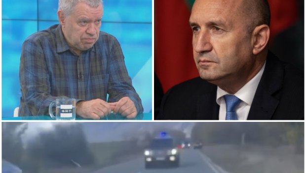 Проф. Михаил Константинов ИЗБУХНА срещу летящия кортеж на НСО: Държавни убийци! Банда, която кара по безумен начин - ако Радев не ги накаже, да го обвиним лично