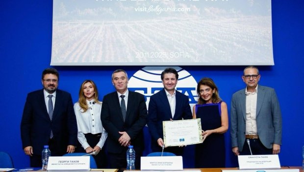 Министър Тахов: Българските винени региони заслужено стават част от културния маршрут на Съвета на Европа „Iter Vitis“