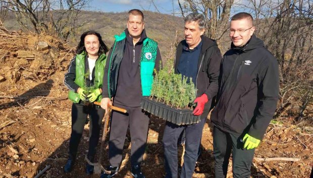 НОВА ГОРА-НОВО НАЧАЛО: Супер инициатива в Стара Загора - засадиха над 10 хил. дръвчета на мястото на опожарена гора
