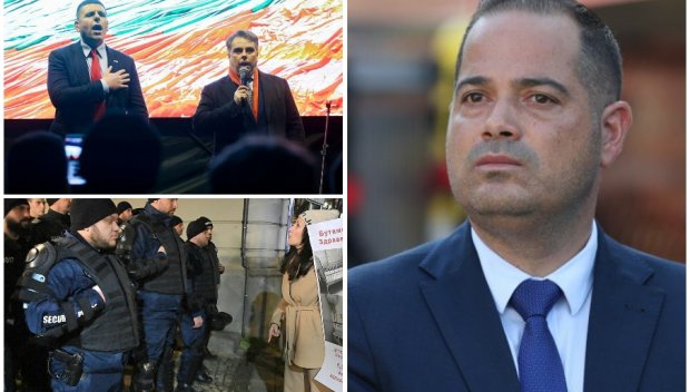 Калин Стоянов ПОБЕСНЯ: Жалка история - говорителите на протеста нахъсваха протестиращите срещу полицейските служители, които ги охраняват