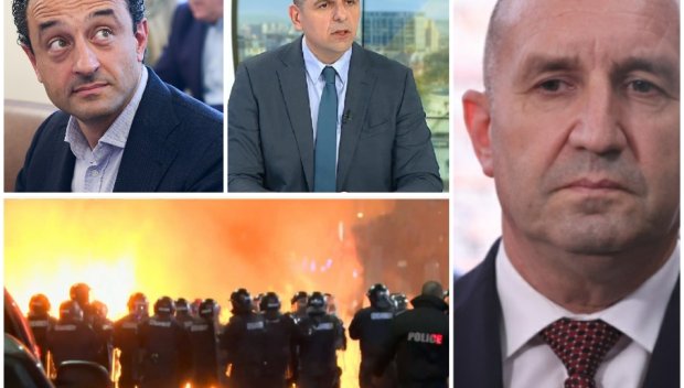 НЕ ЗНАЕ, НЕ ЧУЛ, НЕ ВИДЯЛ: Ивайло Мирчев го играе умряла лисица за погромите - запя в хора на Радев и заплаши Даниел Лорер със саморазправа