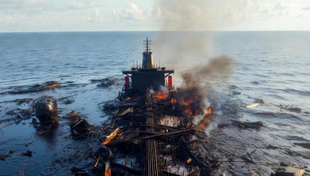 Два танкера се взривиха в Черно море