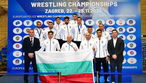 ИСТОРИЧЕСКИ УСПЕХ ЗА БЪЛГАРСКИТЕ ПОЛИЦАИ! 8 златни медала на Европейското първенство по борба в Хърватия (СНИМКИ)