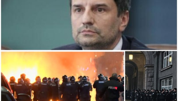 ОТ ПОСЛЕДНИТЕ МИНУТИ! Десет души са задържани след безредиците в центъра на София