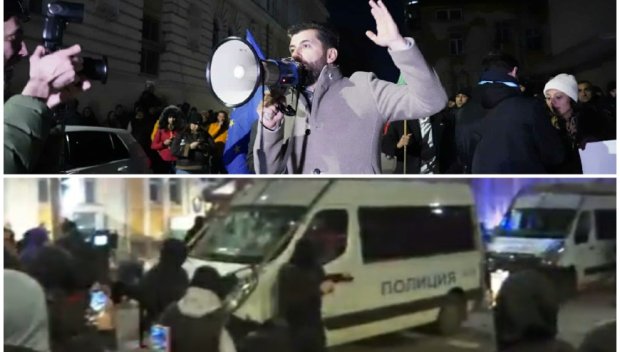 ИЗВЪНРЕДНО В ПИК! ППДБ окървавиха протеста - платените им провокатори нападнаха полицаи, в центъра на София е страшно (СНИМКИ/НА ЖИВО)