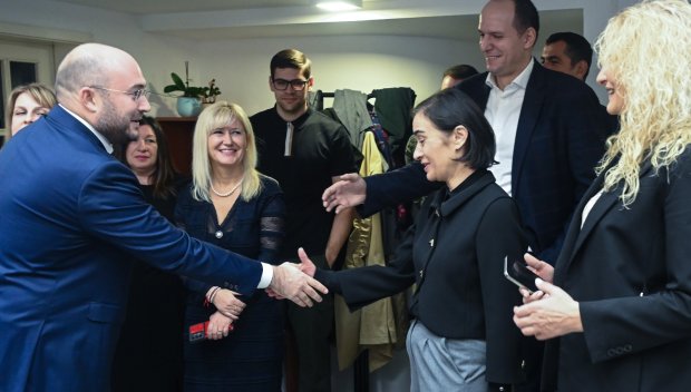 Министър Георгиев и Лаура Кьовеши откриха офис на европейските делегирани прокурори в България (СНИМКИ)