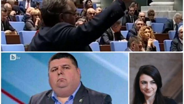 КОПАЯТ ДЪНОТО! Хора от ППДБ крещят и викат в парламента - Лена и Ивайло Мирчев блеснаха с протестърска стъкмистика