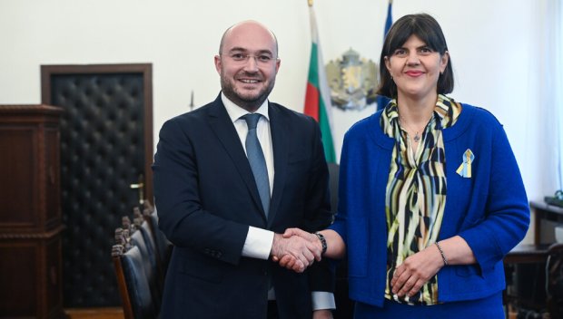 Лаура Кьовеши и Георги Георгиев обсъдиха сътрудничеството между България и Европрокуратурата