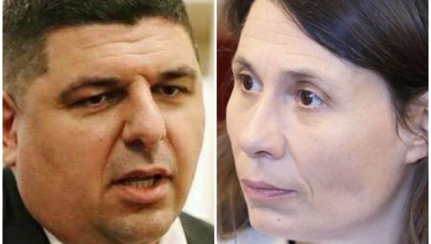 Мирчев и Белобрадова - тотално превъзбудени и изтрещели от чувството за самодостатъчност. Сякаш са на тежки опиати