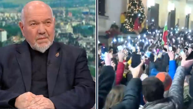 ПРОТЕСТЪТ НА ПОПРАВИТЕЛЕН! Шаманът на Радев се втвърди, ПАПАГАЛСТВА, че Крим е руски и не е време за еврото