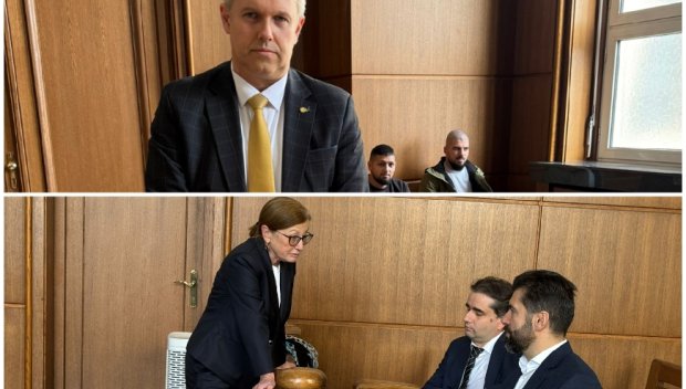 ОТ ПОСЛЕДНИТЕ МИНУТИ! Съдия Дечев се отведе по делото срещу Петков и Божанов. Жандармерия продължава да пази Александър Йоловски и семейството му. Бившият министър пред ПИК: Надявам се на справедливост (СНИМКИ/ВИДЕО)