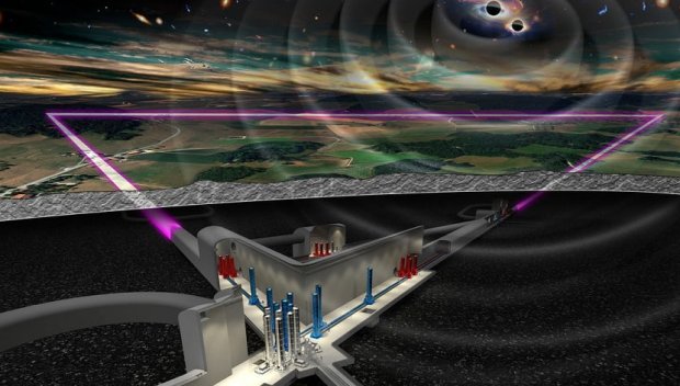 Подземният телескоп Айнщайн ще показва невидими досега явления