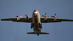 Руски военен Ан-22 се разби при катастрофа, всички на борда са загинали