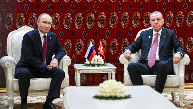 Ердоган и Путин се видяха в Туркменистан, ето какво си казаха