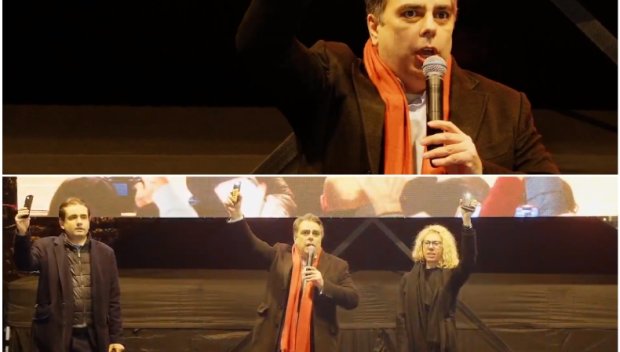 СЕИР НА ПЛОЩАДА: Двамата тенори и сопраното