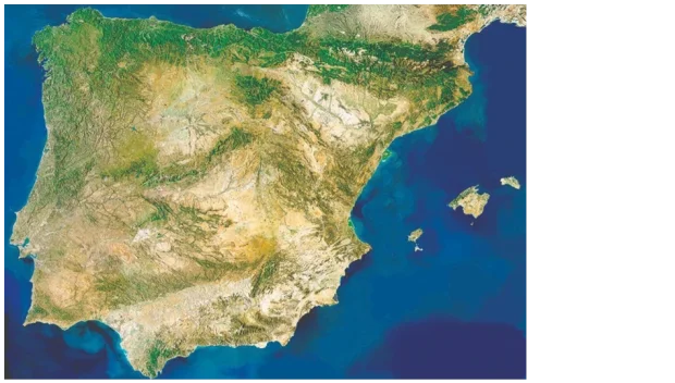 Иберийският полуостров се върти по посока на часовниковата стрелка