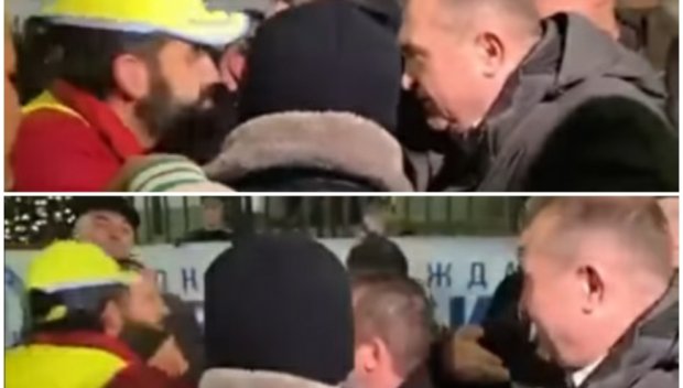 ДЪНОТО! Хора на Правосъдие за всеки” и на БОЕЦ се млатят помежду си на мижавия протест пред Съдебната палата (ВИДЕО)