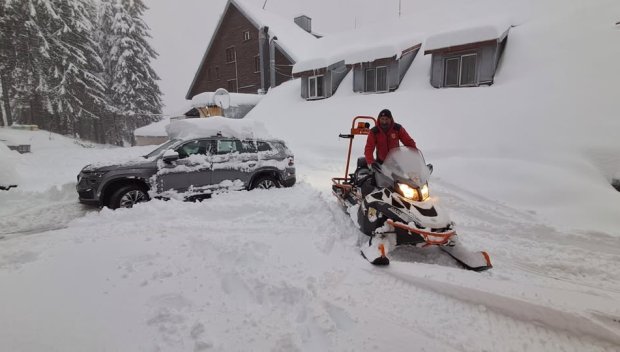 Минусови температури в планините в последния ден на 2025 година