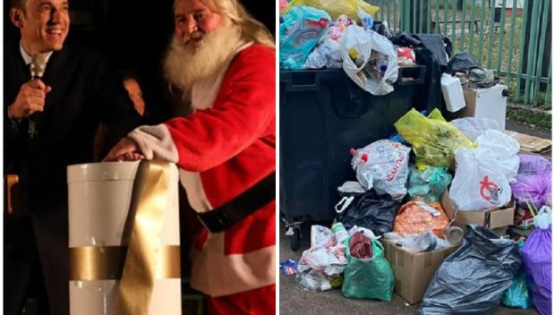 МИРИЗЛИВИ ПРАЗНИЦИ: Подаръци ще има за всички от сърце - София тъне в боклуци и мизерия на Коледа (СНИМКИ)