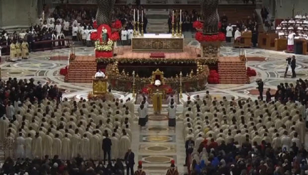 Папа Лъв XIV отслужи първата си литургия за Рождество Христово