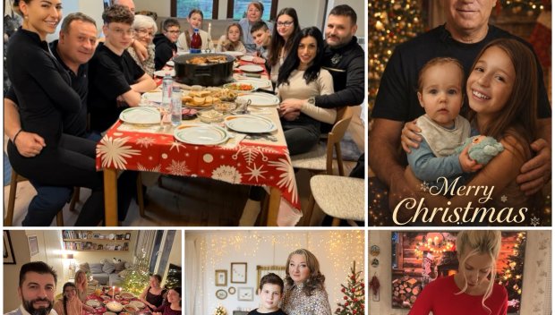 САМО В ПИК И РЕТРО: Как празнуваха звезди и политици: Рачков прости на брат си за Коледа, Киро яде гозби по канадски (СНИМКИ)