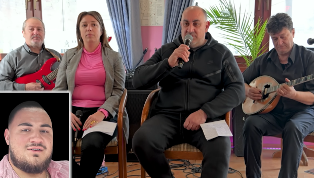 Бизнесменът Кабаджов изплака мъката от убийството на сина му в песен (ВИДЕО)
