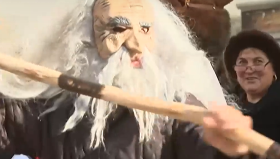 Кукери гониха злите сили в Благоевград