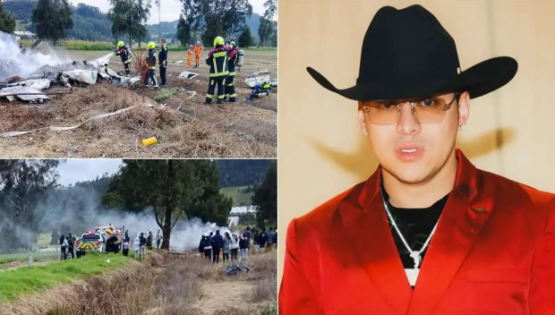 Частен самолет се разби в Колумбия, сред жертвите е известен певец