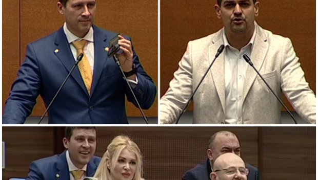 ЖЕСТОК ЕКШЪН! Руди Гела скъса шортите на ИвИлин: Ти си пълен тъпак и смешник! За пръв и последен път си в парламента (ВИДЕО)