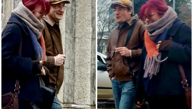 ГОРЕЩО В ПИК! Крум Зарков не се вълнува от проекта на Радев - спипаха го неглиже да води жена си на обяд (СНИМКИ)