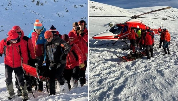 Сноубордистка пострада тежко в Рила, с хеликоптер я откараха в болница