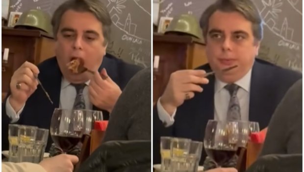 КАК СЕ НЕ НАЯДЕ! Мрежата избухна заради лакомията на Кокорчо: Вижте го как маа, тъпче се като прасе