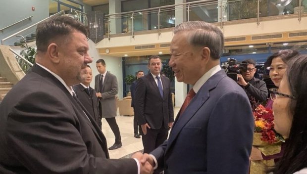 Атанас Зафиров поздрави виетнамския президент То Лам за преизбирането му начело на Виетнамската комунистическа партия (СНИМКИ)