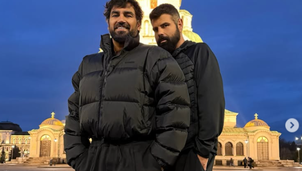 Мъжът на Азис нагъва кебапчета XXL (СНИМКИ)